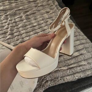 Brand New White Heels!
